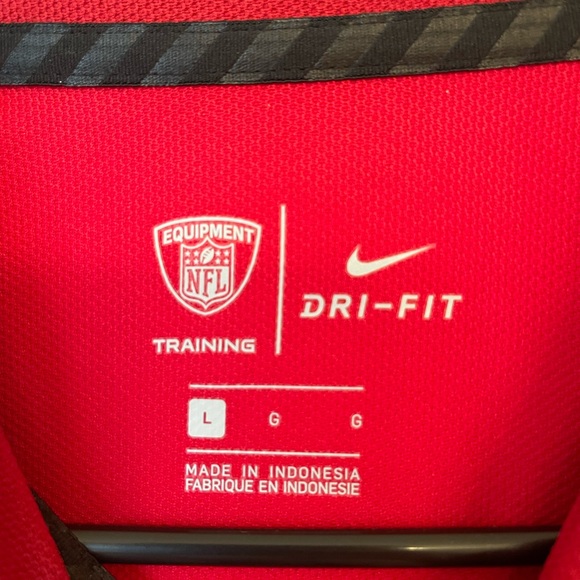 Arizona Cardinals Nike Dri Fit Performance Sideline Polo - Picture 3 of 4